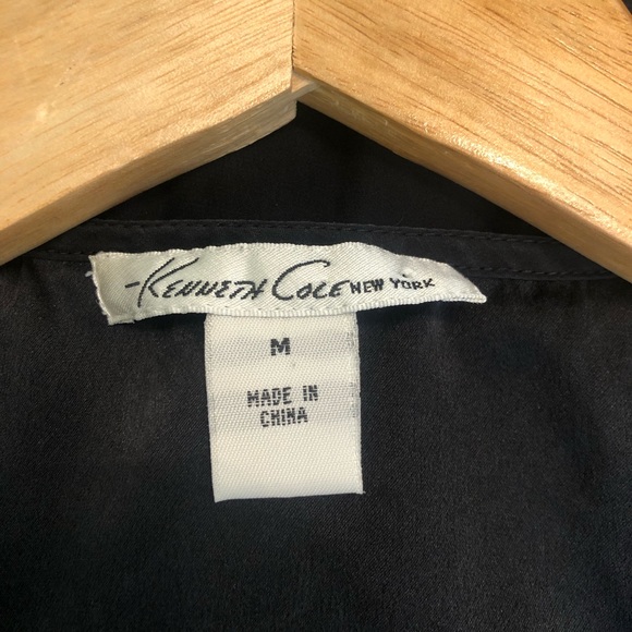 Black Silk Bathing Suit Cover Up Tank Sun Dress - Picture 4 of 7